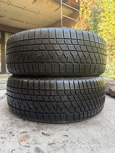 Шины 225 / 55 / R 18, Зима, Б/у, Пара, Легковые, Корея, Kumho at lalafo.kg Шины 225 / 55 / R 18, Зима, Б/у, Пара, Легковые, Корея, Kumho