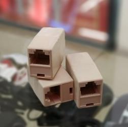 пассивное сетевое оборудование ethernet rj45: Сетевой соединитель RJ 45. Новый. В наличии 1-1 1-2. ТЦ Гоин, этаж