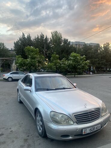 машина мерс с: Mercedes-Benz S-Class: 2002 г., 4.3 л, Автоматтык, Бензин, Седан