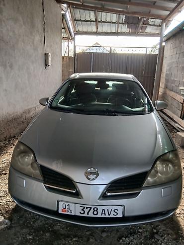 смешанный: Nissan Primera: 2002 г., Бензин, Лифтбек — 2