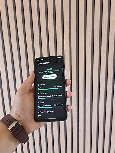 Mobil telefon və aksesuarlar: Samsung Galaxy A34 5G, 128 GB, rəng - Qara, Simsiz şarj, İki sim kartlı, Barmaq izi — 4