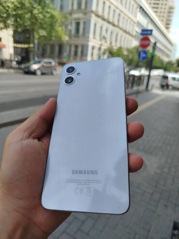 Samsung Galaxy A05, 128 ГБ, цвет - Белый, Гарантия, Отпечаток пальца, Две SIM карты