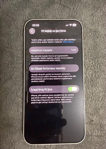 ayfon adapdiri: IPhone 13, 128 GB, Ağ, Simsiz şarj, Barmaq izi, Face ID — 7