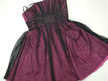różowa satynowa sukienki: Dress, S (EU 36), condition - Very good