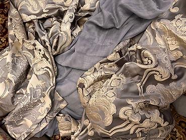 Шторы и занавески: Комплект штор, Жаккард, С тюлем в комплекте, Готовое изделие, Для зала — 2