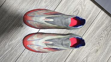 Бутсы: 41 размер Футбольные бутсы без шнурков Adidas F50 - Серия: F50 (верх — 2