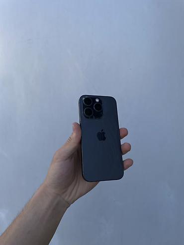 iphone xe: IPhone 15 Pro, Б/у, 256 ГБ, Black Titanium, Чехол, Коробка, 86 % — 7