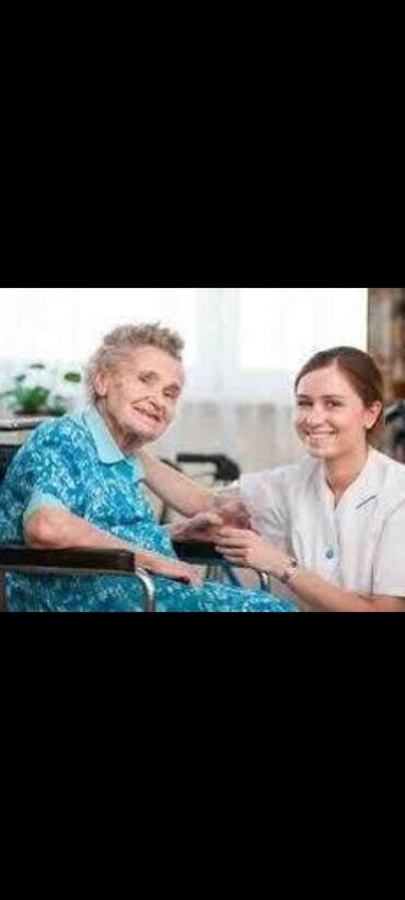 2 ci iş yeri: Salam mən daye işi və ya xəstə baxıcısi və ev təmizləmək işi