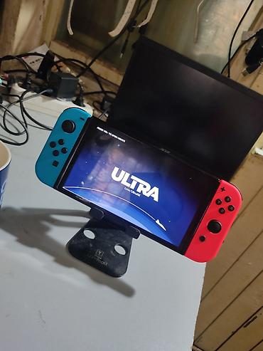 Nintendo Switch OLED: Nintendo Switch oled чипованная (прошитая) встроенная память — 2