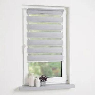 Zavese i draperije: Dvoslojna zebra rolo zavesa za prozore - Dizajn: naizmenične providne — 15