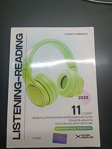 Tədris ədəbiyyatı: Məhsul: Listening–Reading – 11-ci sinif üçün dinləyib-anlama və — 1