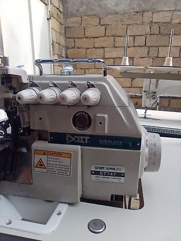 Tikiş maşınları: DOIT sənaye tikiş avadanlığı paketi - Overlok maşını: DOIT ST747 - — 9