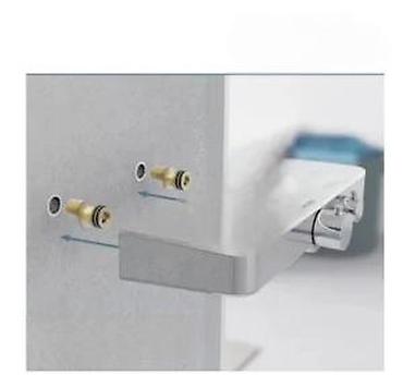 Slavine: Termostatska tuš baterija baliv DU-2071 - Zidna termostatska mešalica — 8