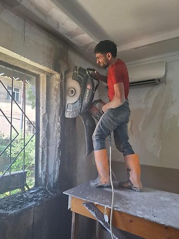 Beton işləri: Beton kəsimi və deşmə xidməti - Armaturlu/armatursuz beton — 1