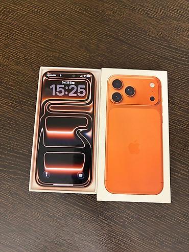 Мобильные телефоны и аксессуары: IPhone 17 Pro Max, 256 ГБ, Оранжевый, Беспроводная зарядка — 2