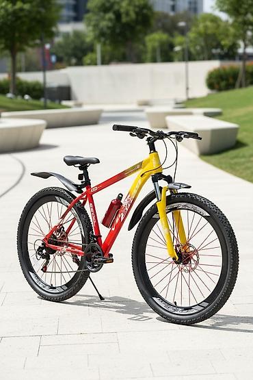 velosiped barter: №: 17119 Məhsulun adı: Velosiped VeloStrim A008, sarı/qırmızı, 20" — 1