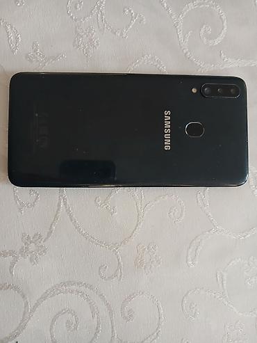 iphone ekran səkili: Samsung Galaxy A20s, rəng - Qara, Barmaq izi — 5