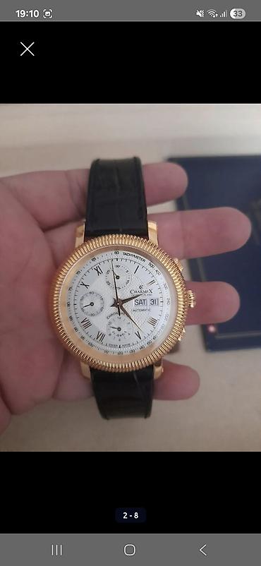 Наручные часы: Charmex of Switzerland “President” Chronometer Chronograph Kişi Saatı — 2