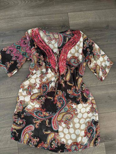 kaftan haljine: Veoma lepa haljina/tunika za plažu od 100% viskoze, L veličine