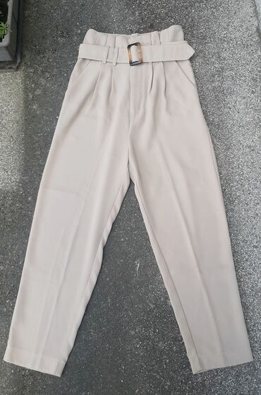 Pantalone: XS (EU 34), Visok struk, Ravne nogavice — 9