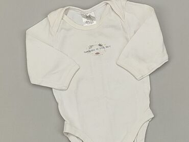 białe body 56: Body, H&M, 0-3 months, 
condition - Good