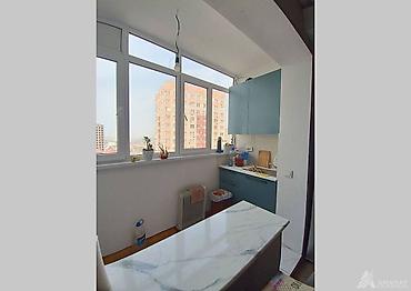 мкр джал: 1 комната, 36 м², Джал-15 105 серия, 8 этаж, Дизайнерский ремонт — 3