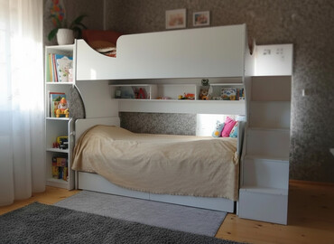 Uşaq və gənc otağı üçün dəstlər: Oğlan və qız üçün, İşlənmiş, İkinəfərlik çarpayı — 2