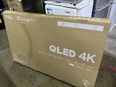 ТВ и видео: Телевизор TCL QLED 4K 55" с платформой Google TV Основные — 2