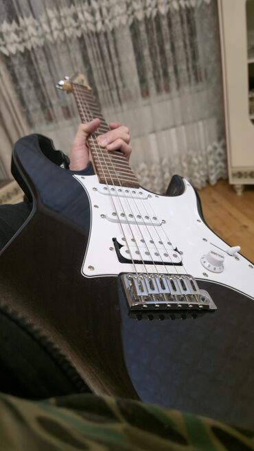 Elektro gitaralar: Elektron gitara, Ibanez, 6 sim, İşlənmiş, Ödənişli çatdırılma -da lalafo.az — 2 Elektro gitaralar: Elektron gitara, Ibanez, 6 sim, İşlənmiş, Ödənişli çatdırılma — 2