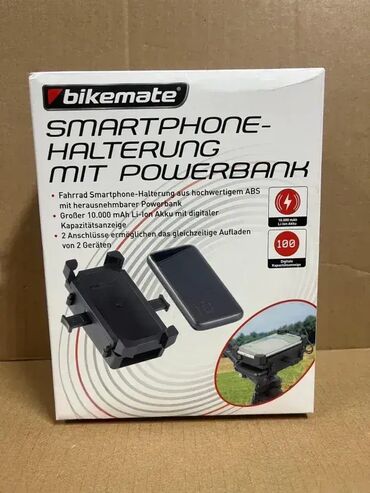 Dodaci za bicikl: Držač Telefona za Bicikl sa Power bank - BIKEMATE **Potpuno NOVO — 2