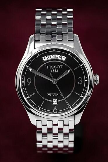 ремень часы: Классические часы часы, Tissot, Швейцария, Оригинал, Мужские, Б/у — 1