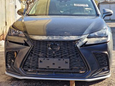 усилитель ремонт: Передний Бампер Lexus 2017 г., Новый, цвет - Черный, Аналог