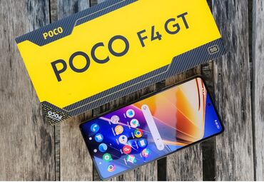 телефоны в кара балте: Poco F4 GT, Б/у, 128 ГБ, цвет - Синий, 2 SIM