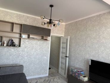 долгосрочная квартира аренда ош: 2 бөлмө, 40 кв. м, Жеке план, 9 кабат, Евроремонт