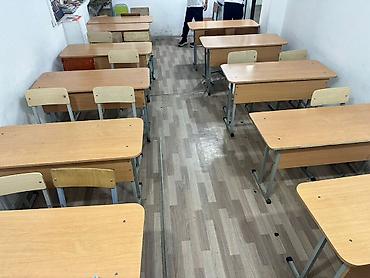 школьники сливы: Комплект парты и стула, Б/у, Самовывоз — 4