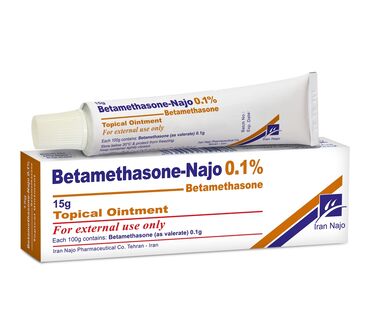 Boşqablar: Betametazon-Najo 0.1% məlhəmi dəri problemlərinin müalicəsi üçün