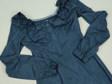 niebieskie sukienki plus size: Missguided, Sukienka damska, rozmiar M