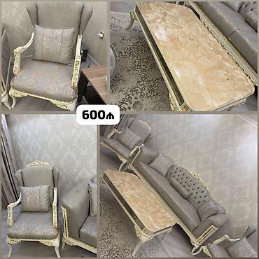 Klassik Divan kreslo dəsti satılır jurnalni ilə birlikdə 600₼. İdeal