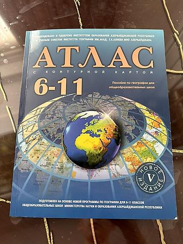 Rus dilində “Atlas с контурной картой 6–11” – ümumtəhsil məktəbləri lalafo.az -da Rus dilində “Atlas с контурной картой 6–11” – ümumtəhsil məktəbləri