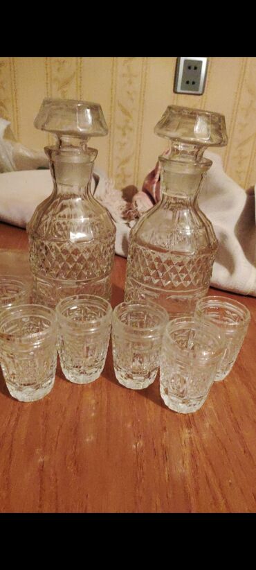 Qrafinlər və səhənglər: Rəng - Narıncı, Şüşə, 6, 1,5 bucket volume l, Polşa — 7