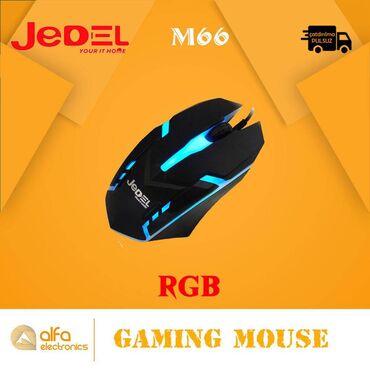 gaming mouse qiymetleri v Azərbaycan | Mauslar: Jedel M66 Mouse