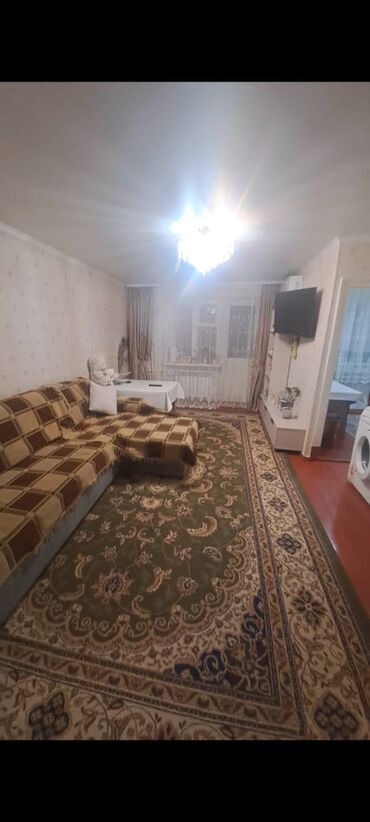арендага жер уй: 2 бөлмө, 40 кв. м, 3 кабат, Евроремонт