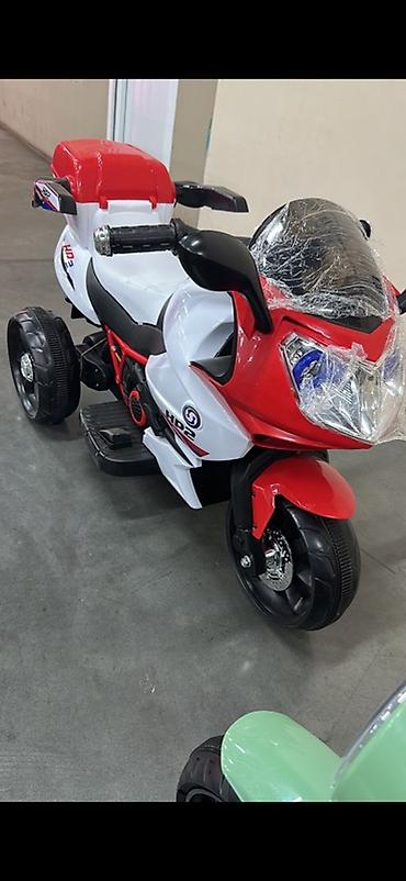Детский транспорт: 🏍️ Трёхколёсный электрический мотоцикл! ⚡ Удобный и надёжный 💪 — 3