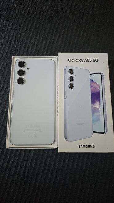 хуавей мате хт: Samsung Galaxy A55, Б/у, 256 ГБ, цвет - Белый, 1 SIM, eSIM