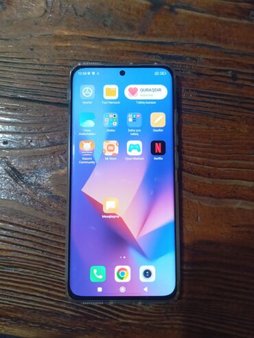 a53 ikinci el: Xiaomi 12X, 128 GB, rəng - Göy, 
 Düyməli, Barmaq izi, İki sim kartlı