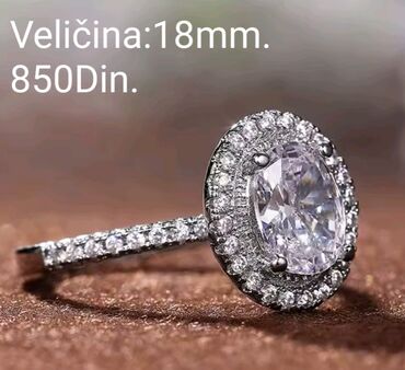 Prstenje: Ženski prsten, Materijal: Cirkon na lalafo.rs — 13 Prstenje: Ženski prsten, Materijal: Cirkon — 13