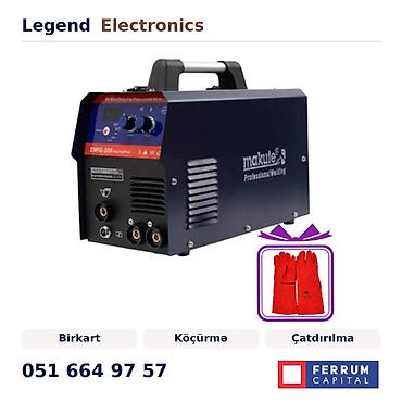 acar desti: Elan başlığı: Qaynaq aparatı Makute Emig300 AV-0133 + Hədiyyə Qaynaq — 1