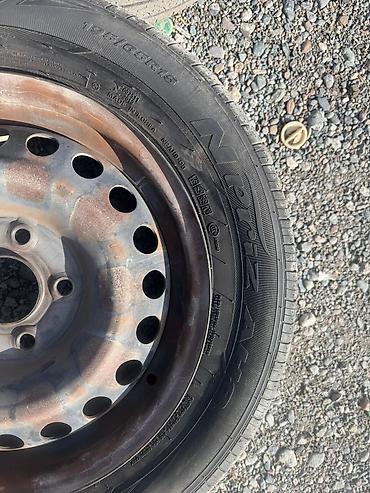 Шины: Продаю комплект шин с штампами и колпаками от К3 разболтовка 5*114.3 at lalafo.kg — 5 Шины: Продаю комплект шин с штампами и колпаками от К3 разболтовка 5*114.3 — 5