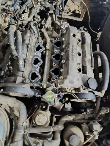 кронс: Бензиновый мотор Mazda 2000 г., 2.5 л, Б/у, Оригинал, Германия