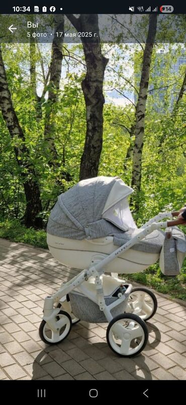 прогулочные коляски для детей инвалидов: Коляска, цвет - Золотой, Б/у